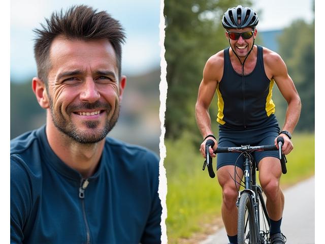 Andrei Dumitrescu, 39 ani, cu un aspect mai energic