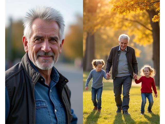 Cristian Stoica, 51 ani, arătând plin de vitalitate